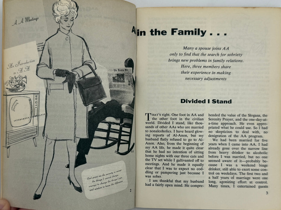 AA Grapevine from November 1968 - Clarence S. Article