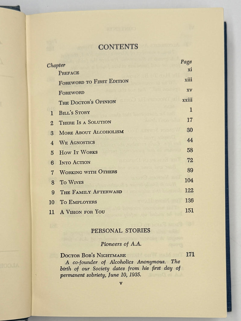 Alcoholics Anonymous Second Edition 13th Printing from 1972 - ODJ