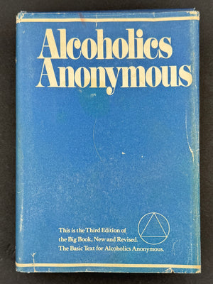 1976 Alcoholics Anonymous Big Book – Third Edition, First Printing – (ODJ)