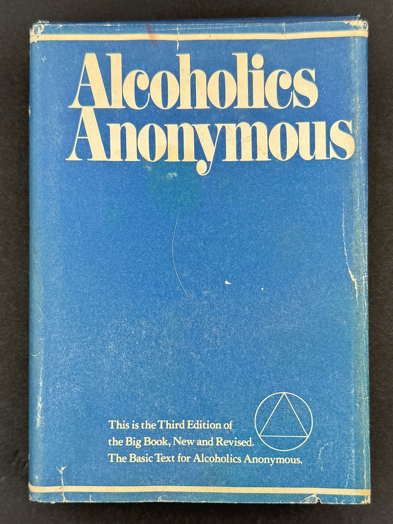 1976 Alcoholics Anonymous Big Book – Third Edition, First Printing – (ODJ)