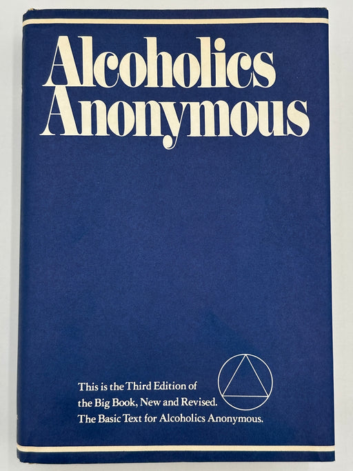 Alcoholics Anonymous Third Edition 3rd Printing - 1977, ODJ Recovery Collectibles