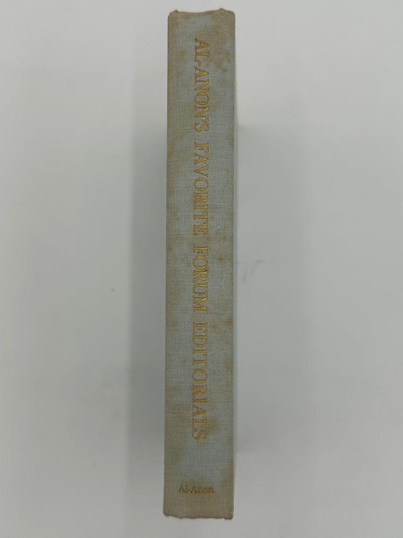 SIGNED - Al-Anon’s Favorite Forum Editorials - First Edition from 1970 - ODJ Recovery Collectibles