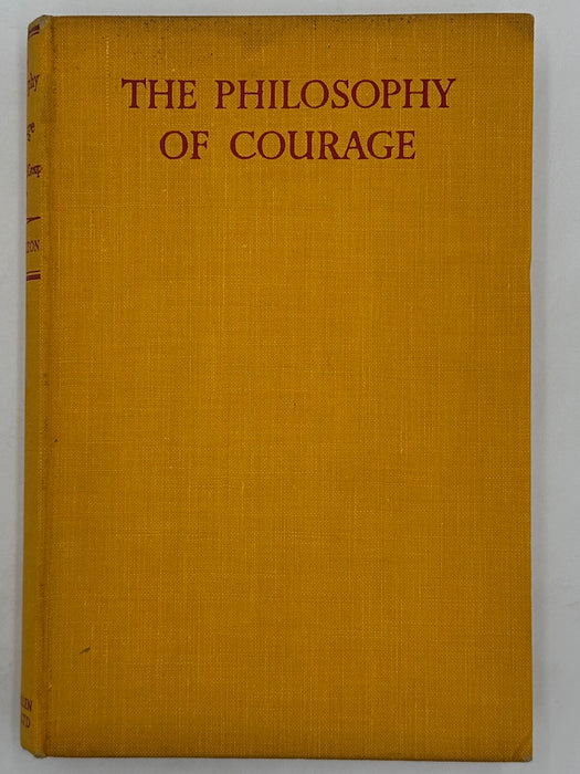 Philosophy of Courage or The Oxford Group Way by Philip Leon - 2nd Printing - ODJ