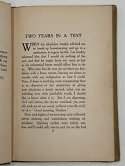 Two Years in a Tent by Faith Whitney - 1910 - Emmanuel Movement West Coast Collection