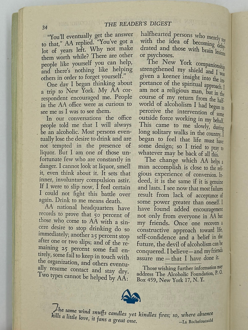 Reader’s Digest - My Return From the Half-World of Alcoholism from January 1946