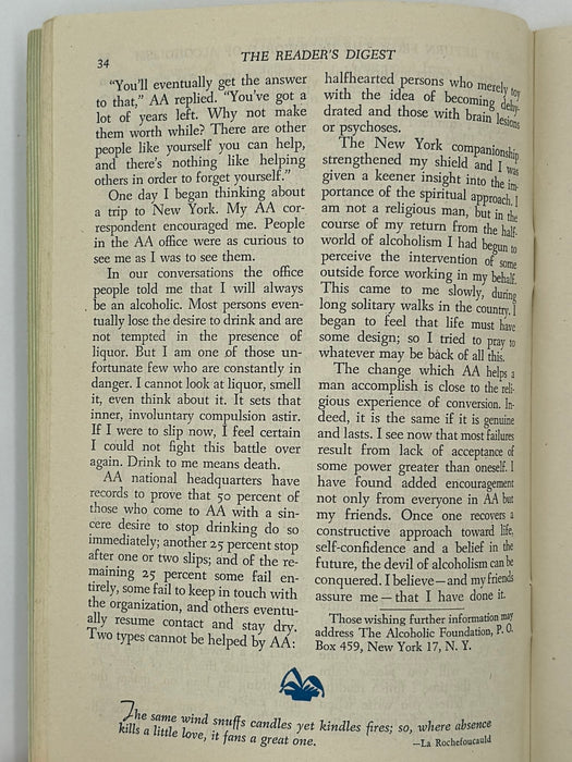 Reader’s Digest - My Return From the Half-World of Alcoholism from January 1946