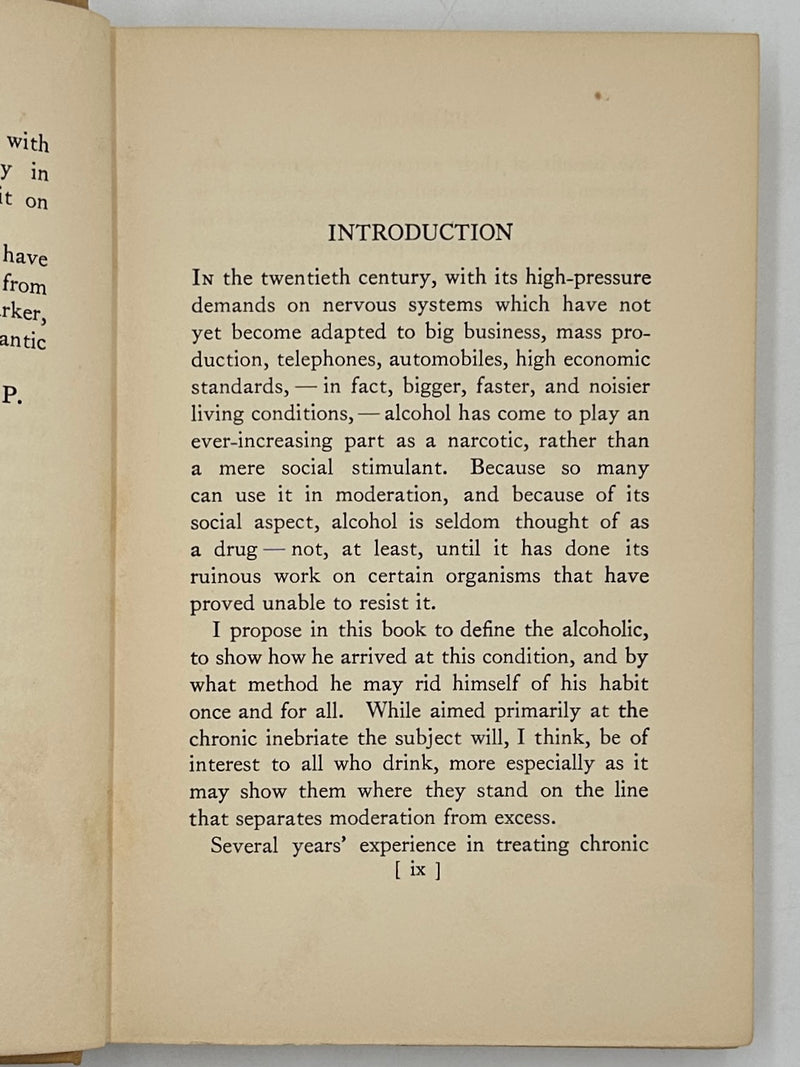 The Common Sense of Drinking by Richard R. Peabody - 1933 - RDJ