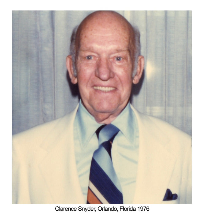 1947 Letter from Hank Parkhurst to Clarence Snyder