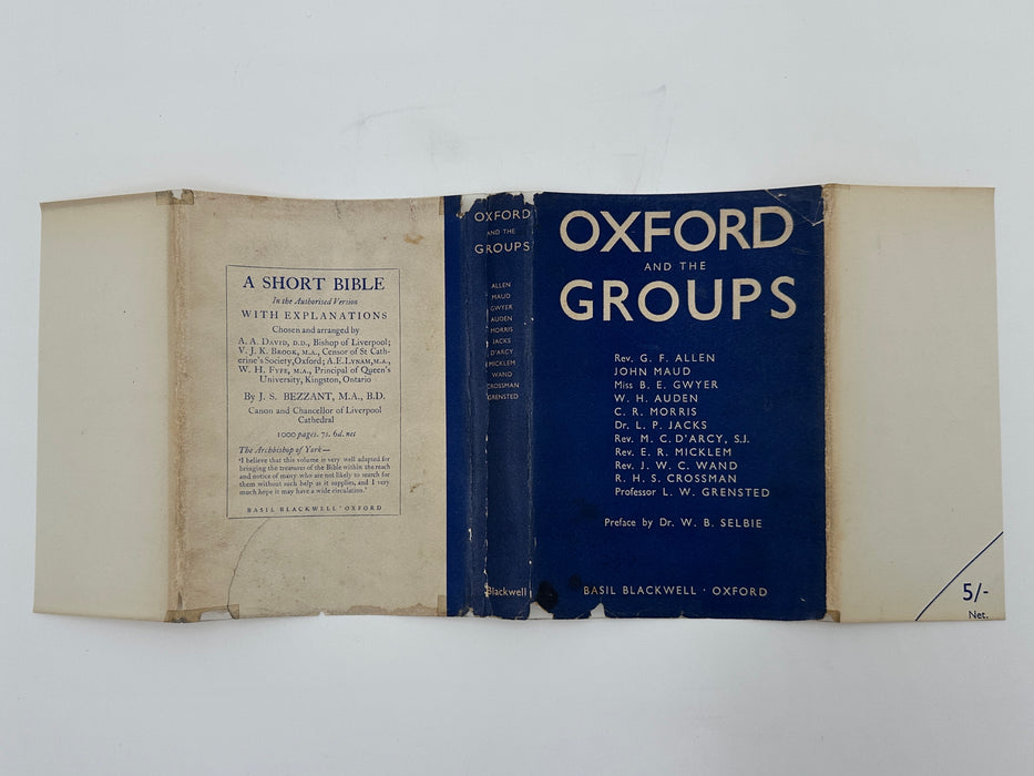 Oxford and the Groups: The Influence of the Groups Considered by Rev. G. F. Allen et al. - 1934