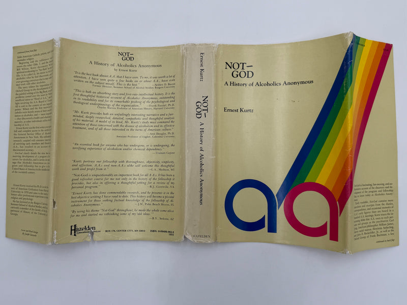 Not-God: A History of Alcoholics Anonymous by Ernest Kurtz - First Printing from 1979