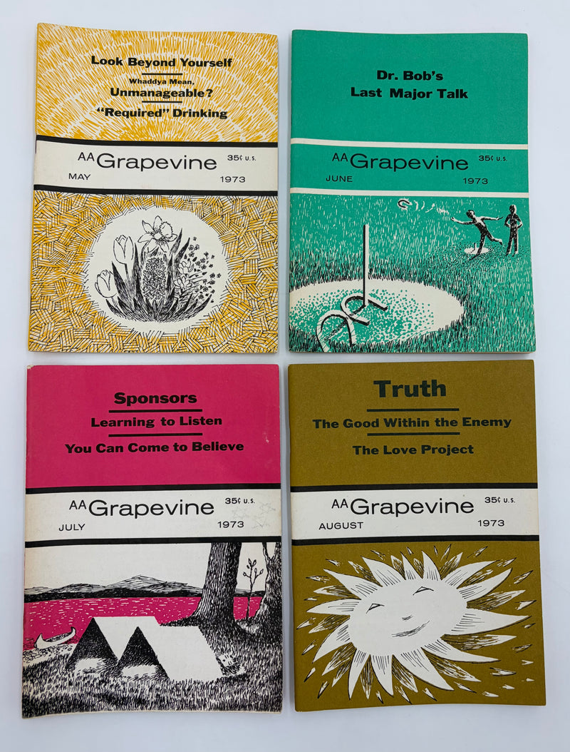AA Grapevine Complete Set 1973