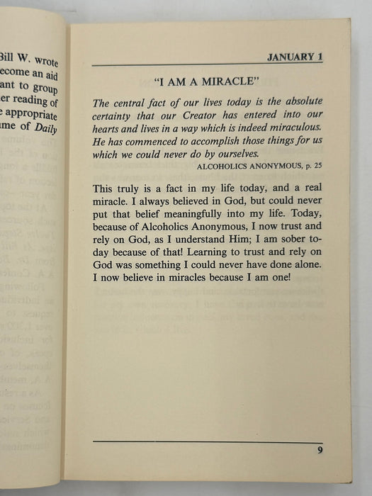 Daily Reflections - First Printing from 1990