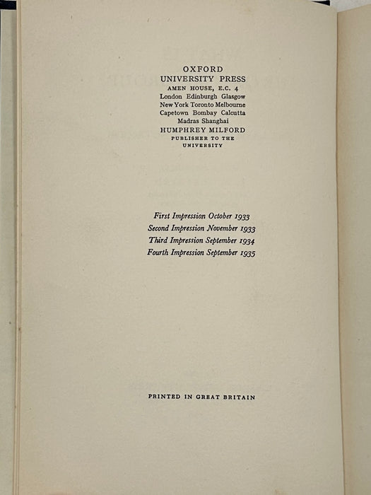 What is The Oxford Group? - Fourth Printing from 1935 West Coast Collection