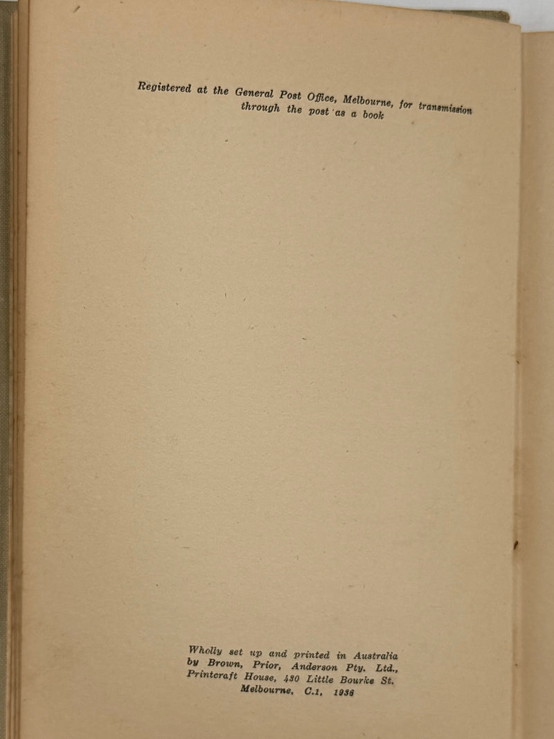 The Eight Points of the Oxford Group by C. Irving Benson - Fourth Printing from 1936