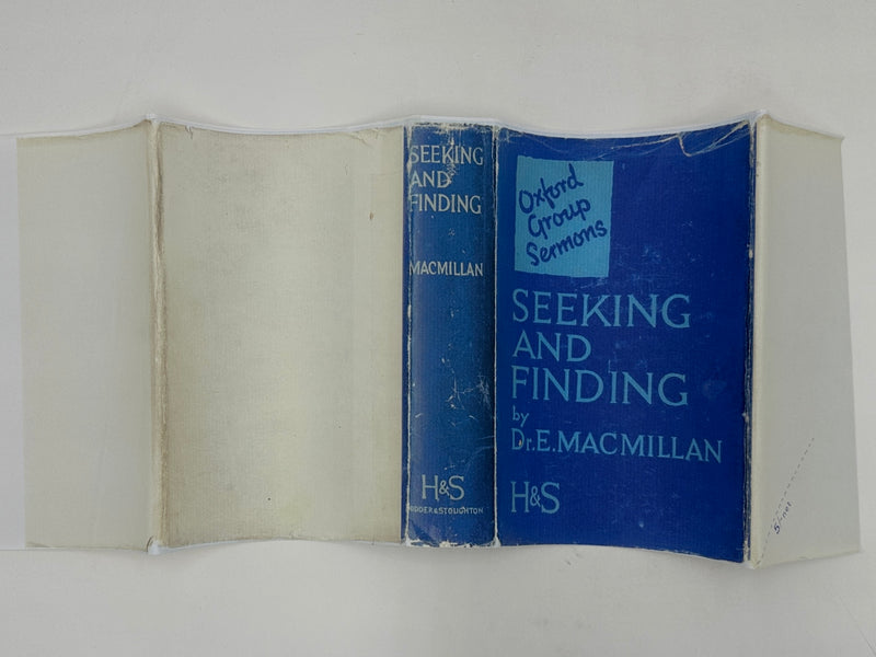 Seeking and Finding by Ebenezer Macmillan - June 1933 Recovery Collectibles