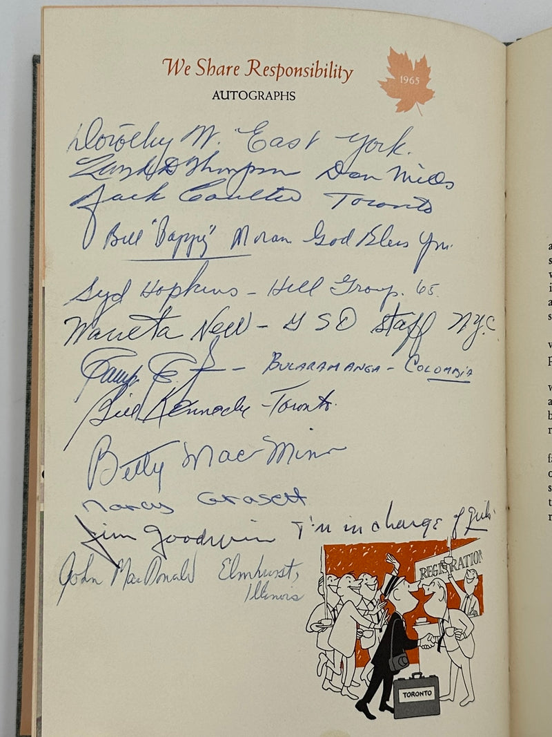 Anniversary Book - A.A. 30 - Toronto, Ontario, Canada - 1965 International Convention