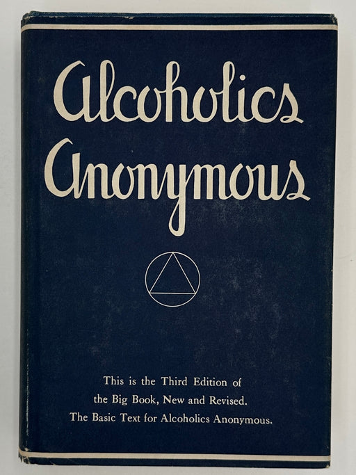 Alcoholics Anonymous Second Edition 3rd Printing Big Book from 1959 with the Original Dust Jacket Recovery Collectibles