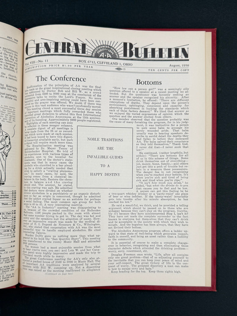 The Cleveland Central Bulletin Collection — Original Bound Volumes, 1942–1962