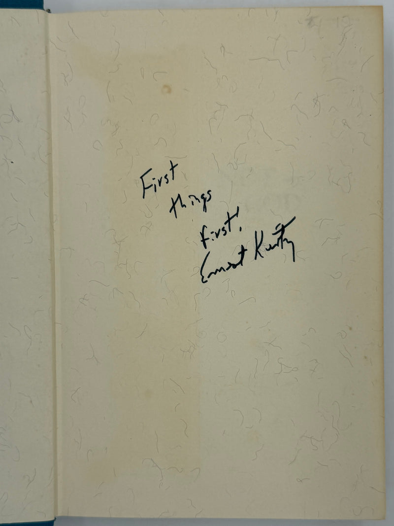 Not-God by Ernest Kurtz - Third Printing from 1980 (Signed)