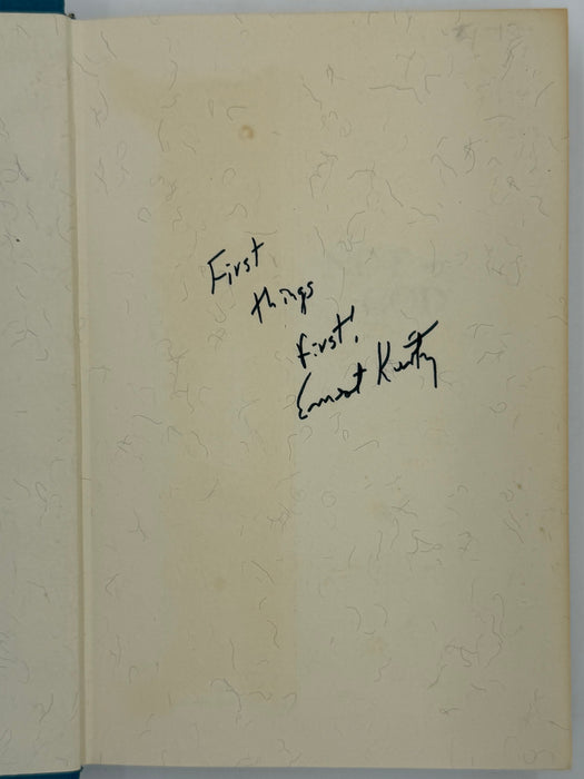Not-God by Ernest Kurtz - Third Printing from 1980 (Signed)