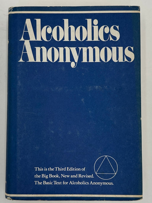 Alcoholics Anonymous 3rd Edition 4th Printing from 1978 - ODJ Recovery Collectibles