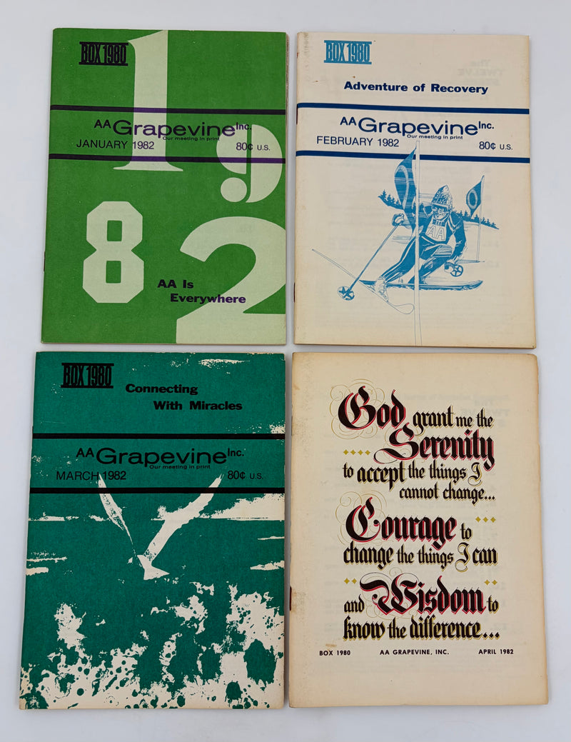 AA Grapevine Complete Set 1982