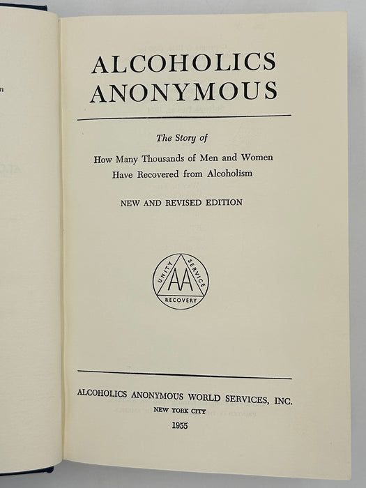 Alcoholics Anonymous 2nd Edition 16th Printing 1974 - ODJ