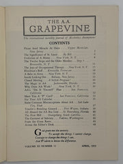 AA Grapevine from April 1955 Recovery Collectibles