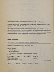 SIGNED by. Father Joseph C. Martin - Chalk Talks on Alcohol Recovery Collectibles