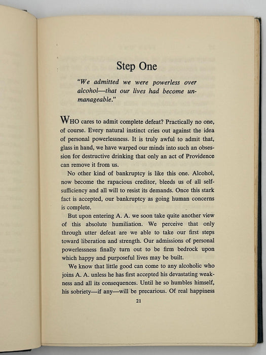 Harpers 2nd Printing - 12 Steps and 12 Traditions Recovery Collectibles