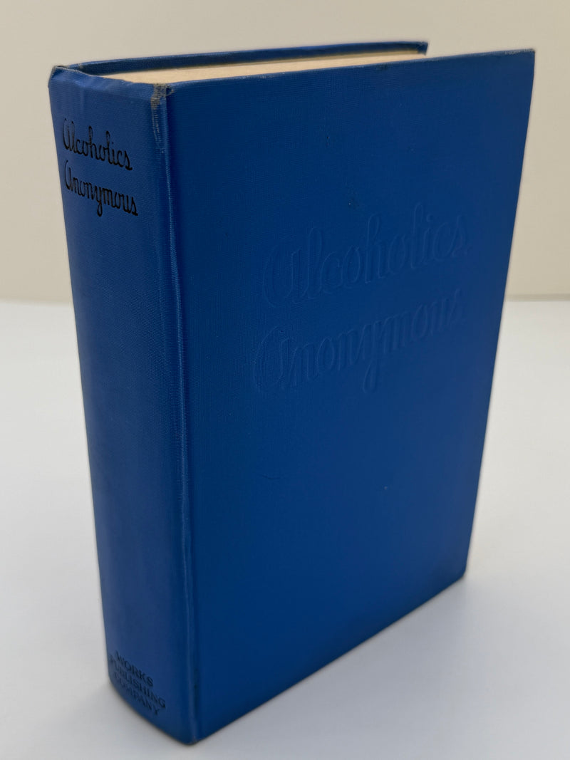 Alcoholics Anonymous — First Edition, Third Printing (June 1942) - Light Blue Cloth Variant With Original Dust Jacket