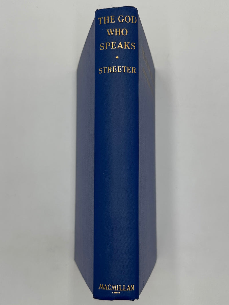 The God Who Speaks by Burnett Hillman Streeter - 1936 - ODJ West Coast Collection