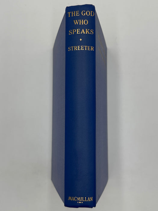 The God Who Speaks by Burnett Hillman Streeter - 1936 - ODJ West Coast Collection