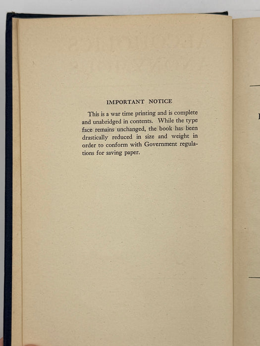 Alcoholics Anonymous First Edition 8th Printing from February 1945 - RDJ