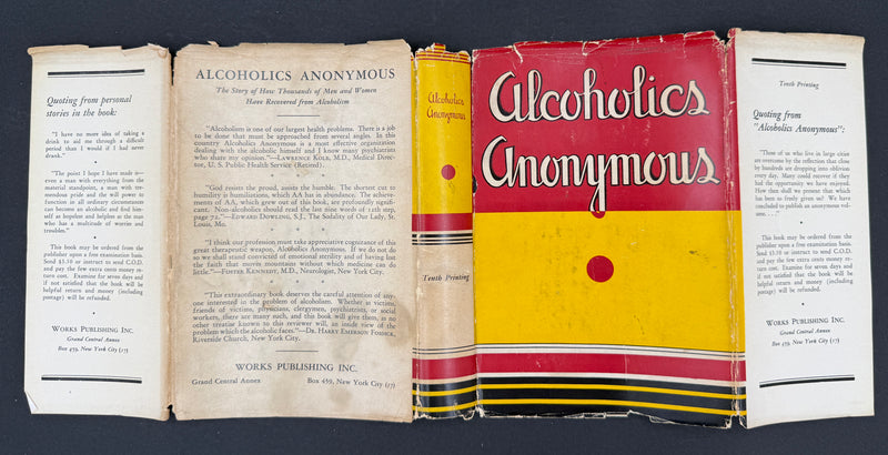 Alcoholics Anonymous — First Edition, Tenth Printing (August 1946)