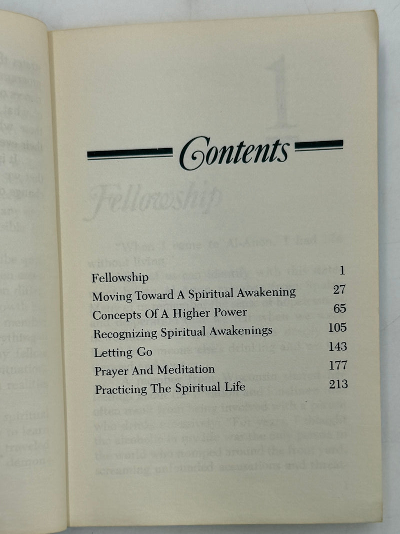 As We Understood - Al-Anon First Printing from 1985