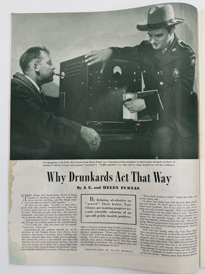 The Saturday Evening Post — May 26, 1945 Featuring “Why Drunkards Act That Way” by J.C. and Helen Furnas