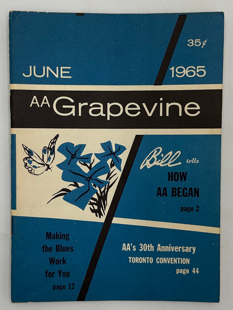 AA Grapevine from June 1965 - Bill Tells How AA Began