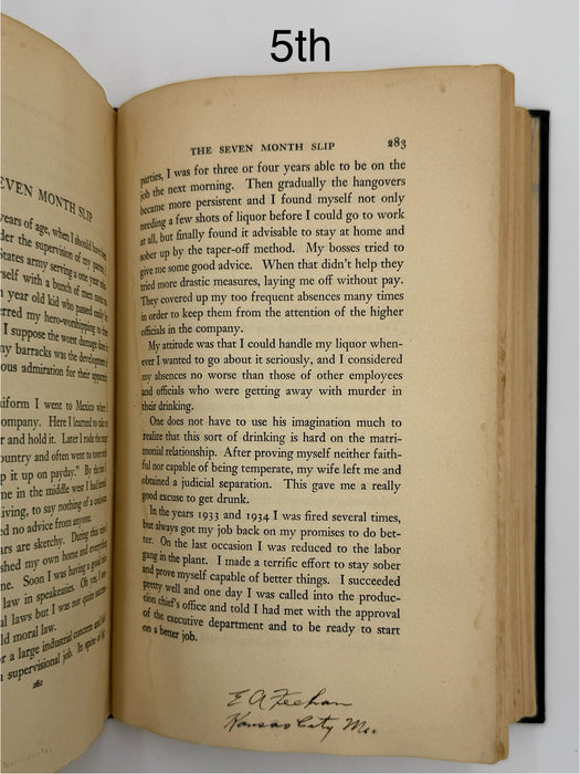 First Edition package of 3 books: 2nd, 5th, & 8th Printing