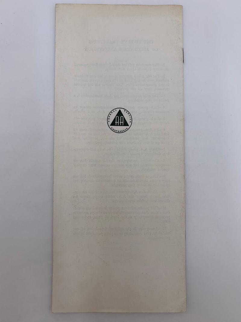Questions and Answers on Sponsorship - 1959