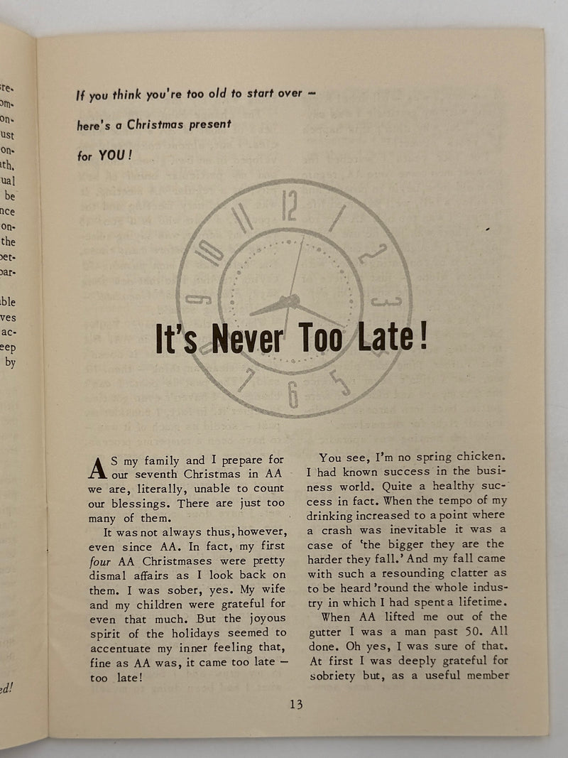 AA Grapevine from December 1950