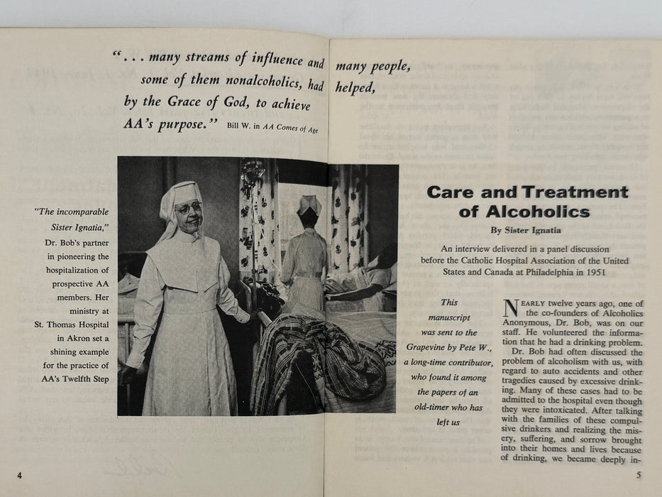 AA Grapevine - 25th Anniversary - June 1969