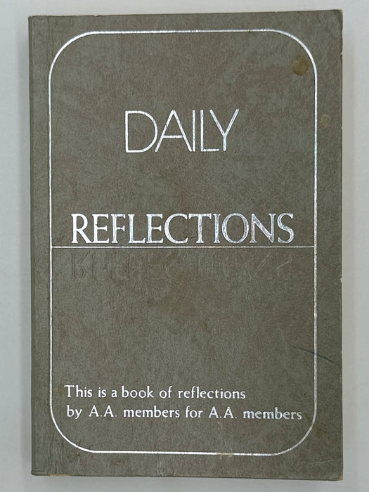 Daily Reflections - First Printing from 1990