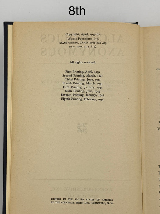 First Edition package of 3 books: 2nd, 5th, & 8th Printing