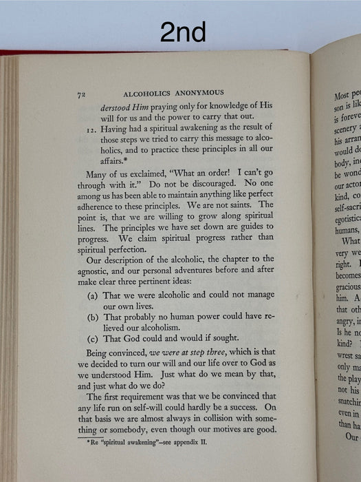 First Edition package of 3 books: 2nd, 5th, & 8th Printing