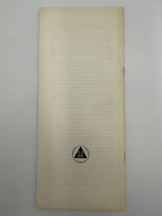 A.A. for the Woman - Third Printing from 1954