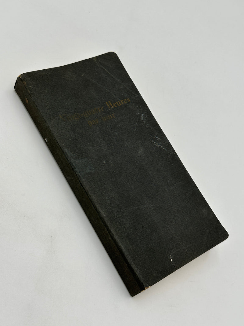 French Translation of Twenty-Four Hours a Day by Richmond Walker - Montreal West Coast Collection