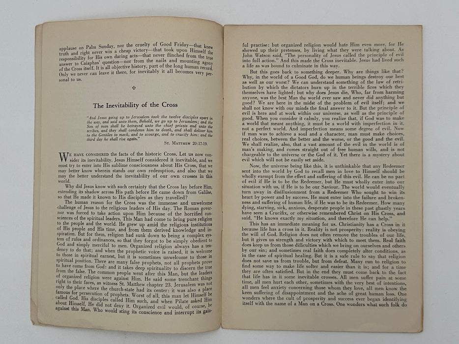 Seven Truths About the Cross by Samuel Shoemaker West Coast Collection