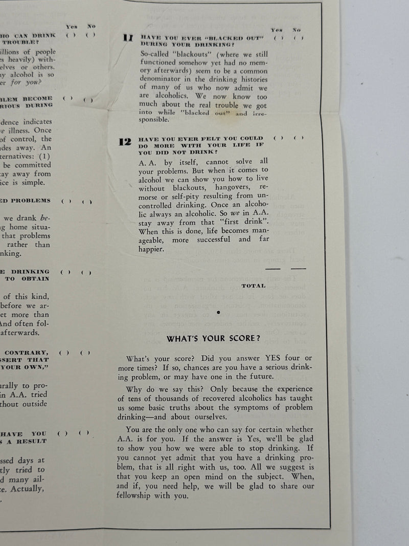 Is AA For You? - 1956