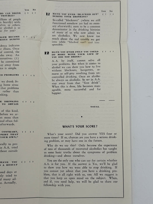 Is AA For You? - 1956